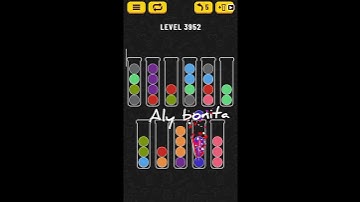 ball sort puzzle level 3952