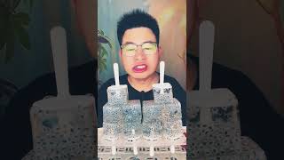 ASMR MUKBANG ICE EATING SOUNDS [eat ice and jelly]#asmr #food #mukbang #shorts #icecream #viralasmr