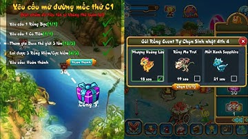 Đảo Rồng Mobile | Rước Phượng Hoàng Lửa thứ 7 về đội hình từ Gói quà Rồng V (mốc 30) | FireB.132