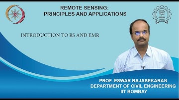 Lecture 1: Introduction to RS and EMR