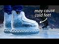 How i made ice skates from real ice