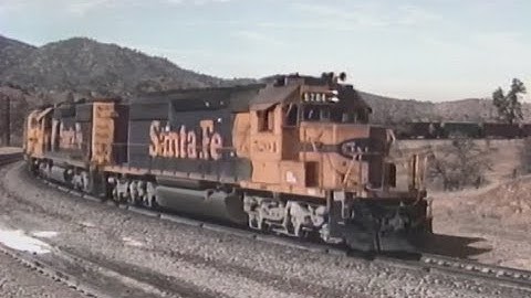 ATSF 5204 at the Tehachapi Loop