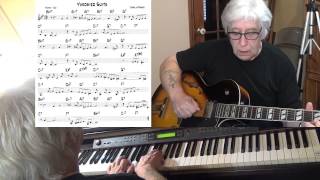 Yardbird Suite - Jazz guitar & piano cover ( Charlie Parker ) Yvan Jacques
