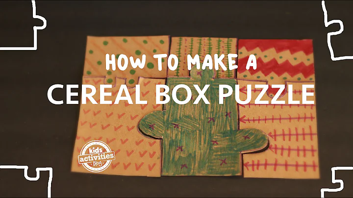 Easy Cereal Box Puzzle