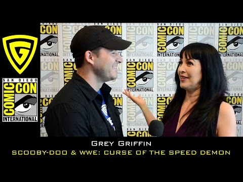 Grey Griffin interview - Scooby Doo and WWE: Curse of the Speed Demon - SDCC 2016