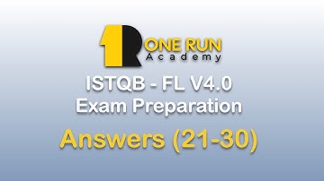 5- Answers Part 3 - ISTQB CTFL V4 Exam Preparation | Software Testing