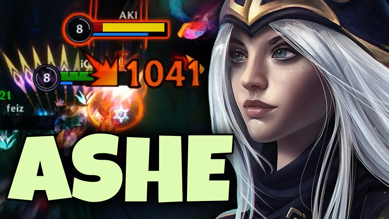 Wild Rift Ashe Dragon Lane Gameplay in Season 20 (Build & Runes)