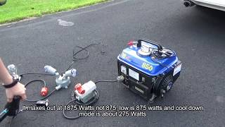 : Two Stroke Generator Full Load Test