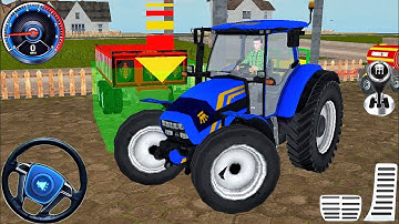 Modern Tractor Farming Driving Simulator 3D Real Tractor Games New Video Android Gameplay
