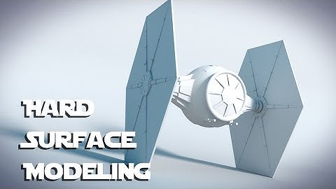 Star Wars Tie Fighter : Blender Tutorial : 01 : Hard Surface Modeling