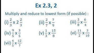 solution of class 7 maths I CBSE | NCERT | CLASS 7 | MATHS | EXERCISE 2.3 | QUESTION 2