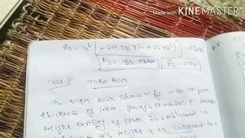 Fea module 2 ,1D bar element  lecture video-15