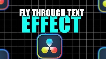 How to Make FLY THROUGH Text Effect in Davinci Resolve 19 (Best Method)