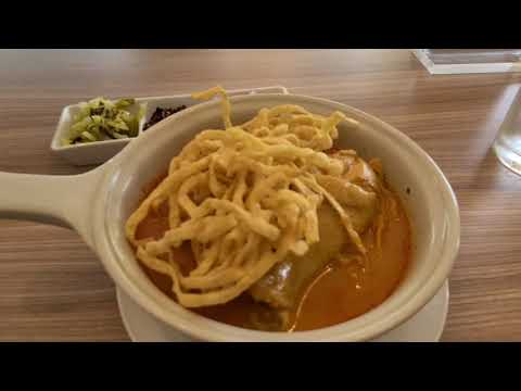 Khao Soi Noodle at a Thai Gas Station (S&P Bakery)