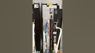 sew servo motor not ready