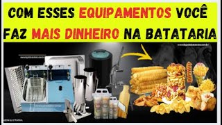 OS EQUIPAMENTOS OBRIGATÓRIOS EM UMA BATATARIA || Raphael Arvore