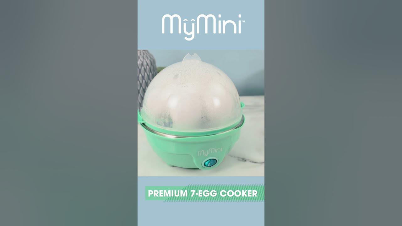 MyMini Premium 7-Egg Cooker, Teal 