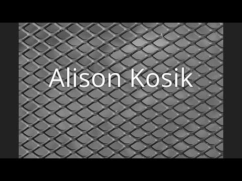 Videó: Alison Kosik nettó értéke: Wiki, Házas, Család, Esküvő, Fizetés, Testvérek