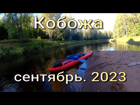 Видео: Кобожа . сплав по реке Вологодской области.