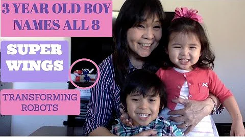 3 YEAR OLD BOY NAMES 8 SUPER WINGS TRANSFORMING ROBOTS | SUPER WINGS | SUPER JETT | LOLA ELNIEP