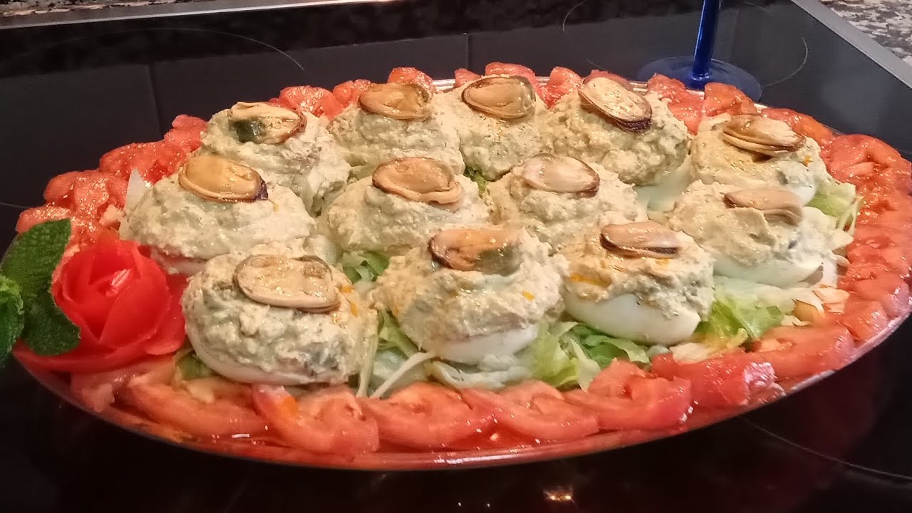 Los HUEVOS RELLENOS más deliciosos que he comido, estoy segura que te encantara