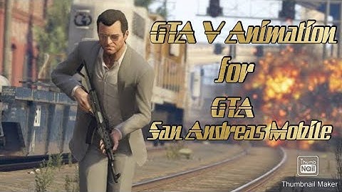 How to put GTA V animation in GTA SA