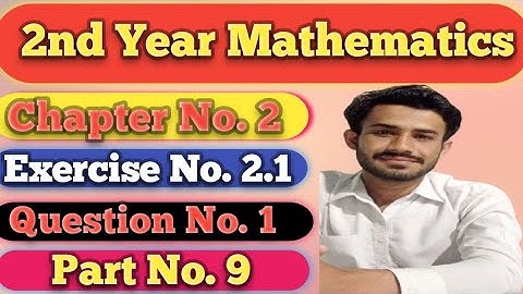 2nd Year Math Ch.2 Exercise 2.1 question 1 part ix derivative by definition #academia #learning