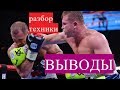 СЕРГЕЙ КОВАЛЕВ САУЛЬ АЛЬВАРЕС ВЫВОДЫ Анализ боя!