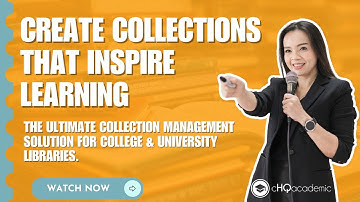 cHQacademic -the ultimate collection management solution for college & university libraries.