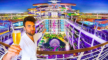 FIRST CLASS on WORLD’S LARGEST CRUISE SHIP (Record Breaking $1.4 Billion Budget)!