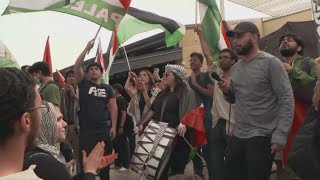 Ut Dallas Protestors Camp At Collin County Jail After 20 People Arrested