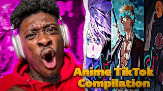 🎴Anime TikTok Compilation🎴 / Badass🥶 Anime Moments🌊️ TikTok Edits [ #3 ] REACTION