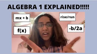 ALL OF ALGEBRA 1 EXPLAINED IN JUST 10 MINUTES!