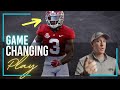 Alabama Football vs Texas A&M GAME-CHANGER - Daniel Wright Pick-6!