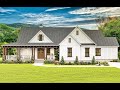 MODERN FARMHOUSE PLAN 699-00356 WITH INTERIOR