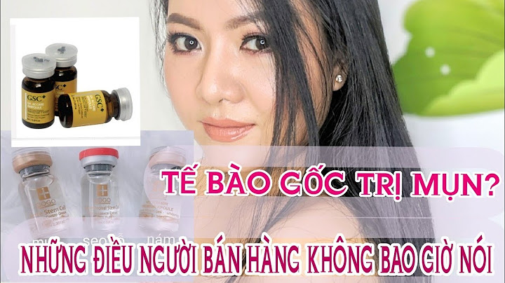 Tế bào gốc nào tốt cho da mụn