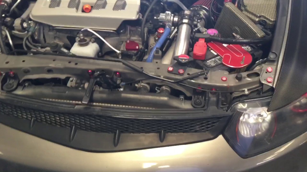 0611 Honda Civic Turbo r18 weapon r intake manifold installation part