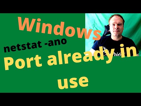 How To Solve A Port Is Already In Use On Windows