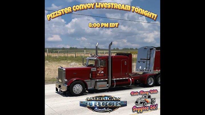 Ride Along with Goggles Livestream! Pizzster Convoy March 21st
