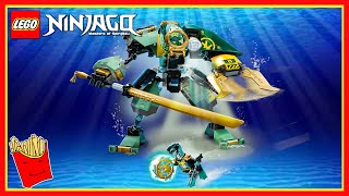 LEGO Ninjago 2021 Seabound Set Review - Lloyd's Hydro Mech (Fries101Reviews)