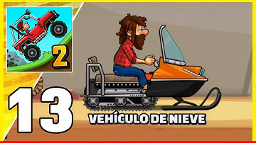 Hill Climb Racing 2 - Gameplay Walkthrough Part 13 - Snowmobile (Android,iOS) - AddGameplay