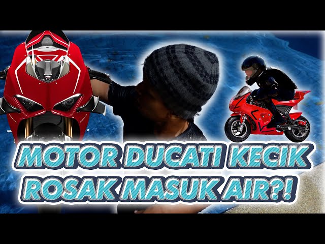 AJOY BUAT HAL LAGI MOTOR ZUKIE MASUK KOLAM?!! class=