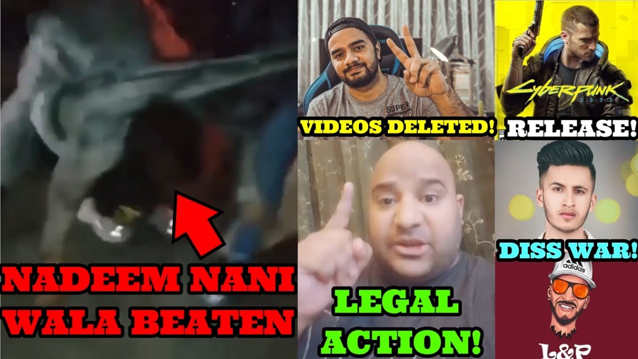 Nadeem Nani Wala Beaten Up -  L&P Diss On Ghani Tiger - CyberPunk2077 Release Date - Demon Slayer