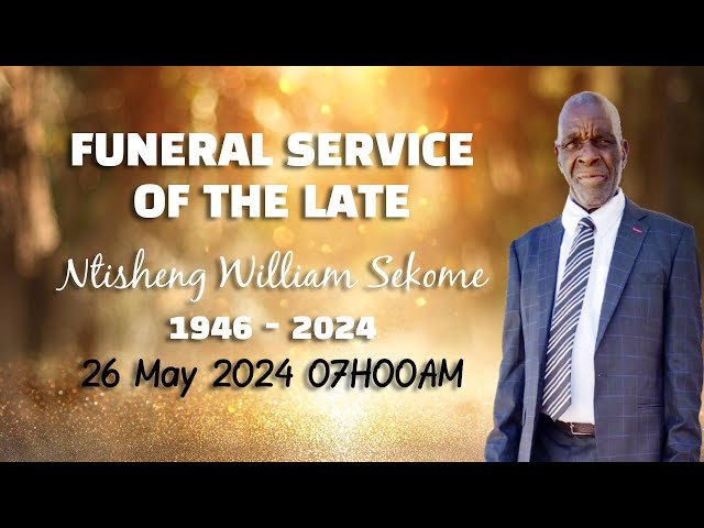 Celebrating a Life well lived by Ntisheng William Sekome class=