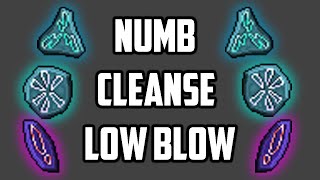 CHARMS: NUMB, CLEANSE and LOW BLOW: Testing and Explanation
