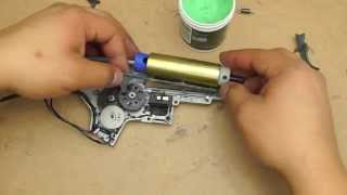 V2 G&G Blowback Gearbox, tare down and cleaning. P