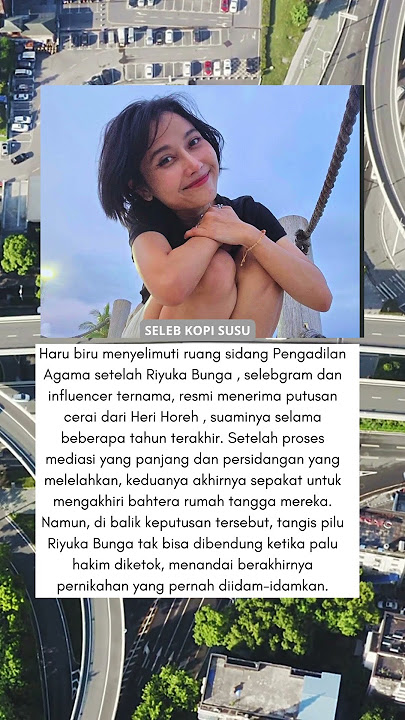 Tangis Riyuka Bunga Pecah Usai Resmi Bercerai dari Heri Horeh #shorts
