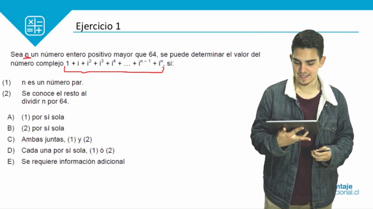 Matemática - Jornada Resolución de Ejercicios II - Clase N°21 2019 clases online gratis