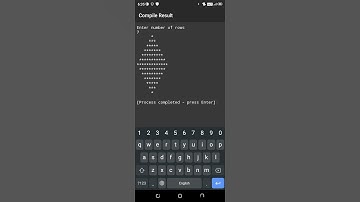 Diamond pattern program in C#c #coding #short #share #shortvideo#shorts #subscribe #status #program
