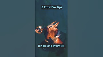 3 EASY Pro Crow TIPS for Warwick #shorts #viralshorts #leagueoflegends